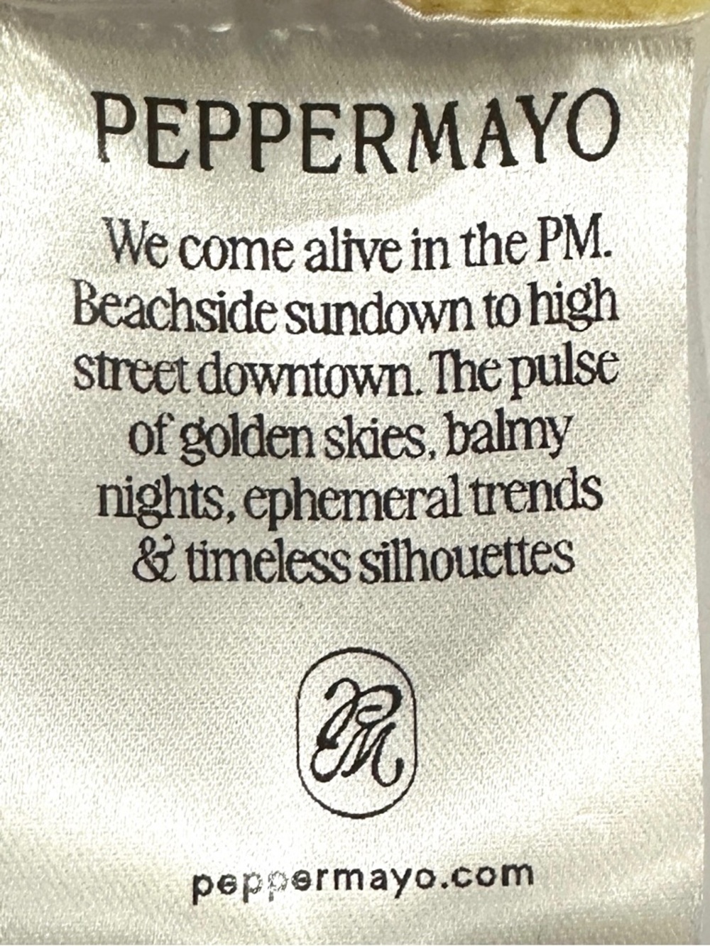 Peppermayo Federico Off The Shoulder Knit Sweater In Lemon - Picture 9 of 9